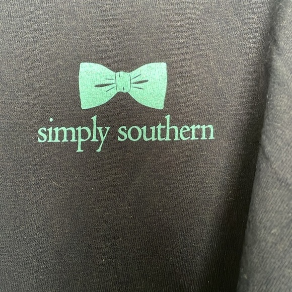 NWOT Simply Southern SC design XL Navy blue - Picture 2 of 5